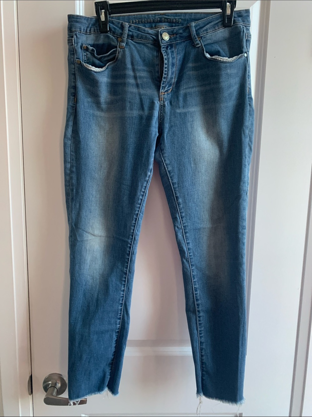Articles Of Society Medium Blue Skinny Jeans